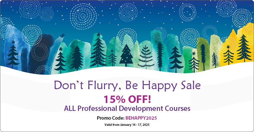 Don't Flurry, Be Happy Sale!